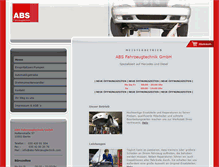 Tablet Screenshot of abs-fahrzeugtechnik.com